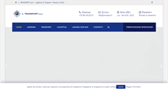 Desktop Screenshot of ltransport.it